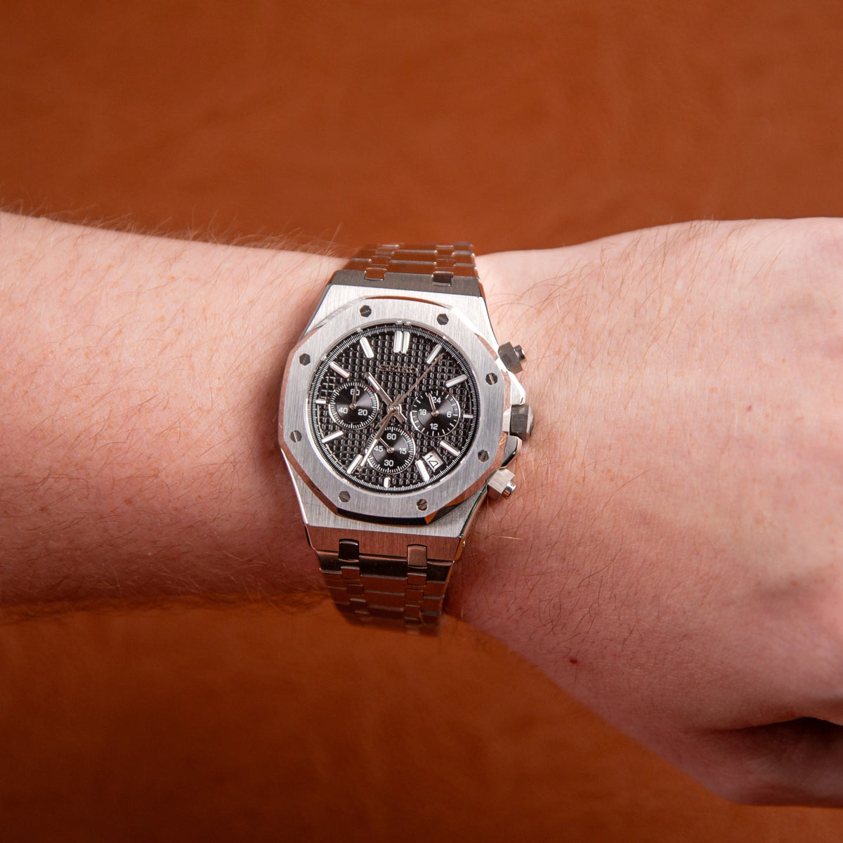 Mod Royal Oak Black Chronograph