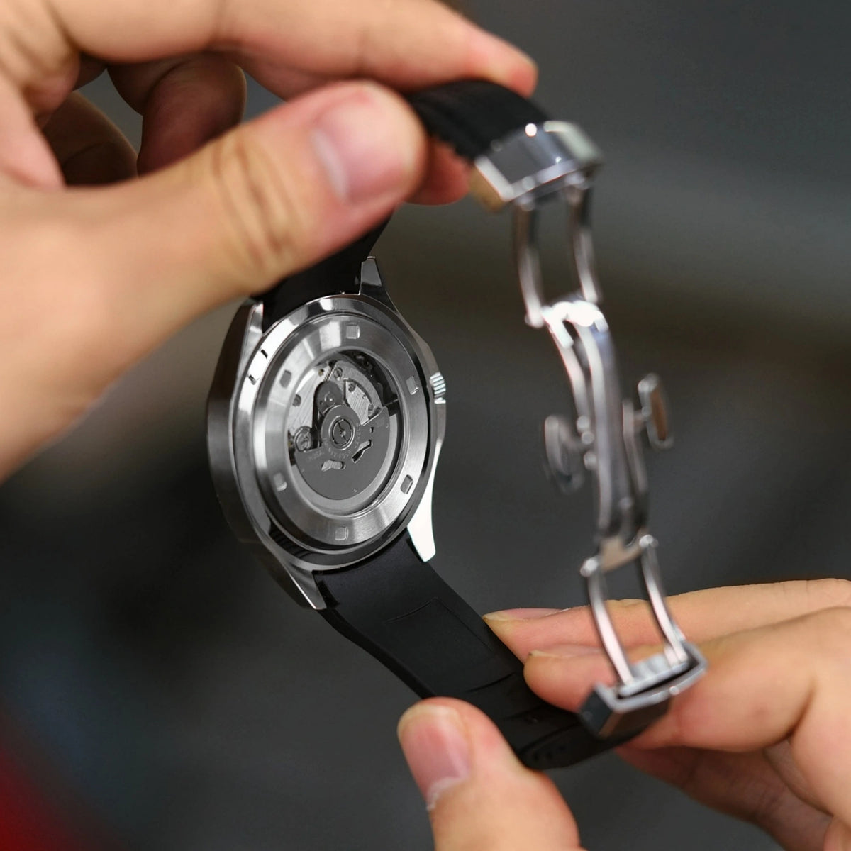 Mod Aquanaut Silver Black