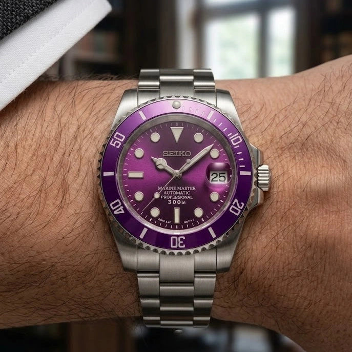 Mod Submariner Purple