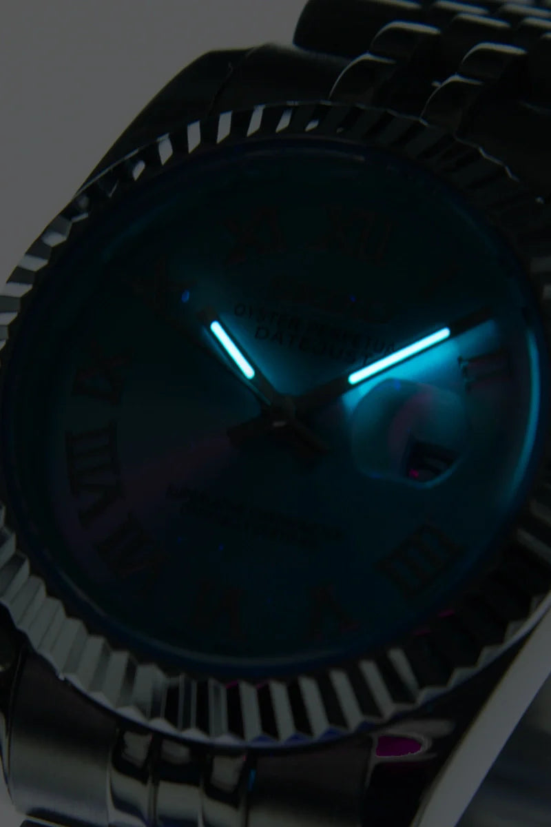 Mod Datejust Roman Sky Blue - 31mm - SKYRIM WRIST
