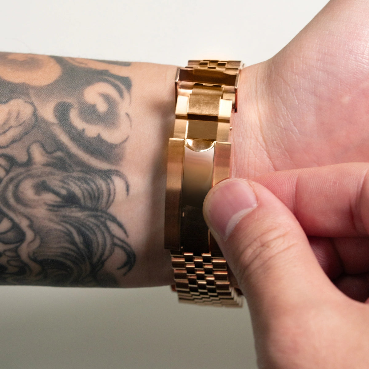 Mod Day-Date Rose Gold Mocha