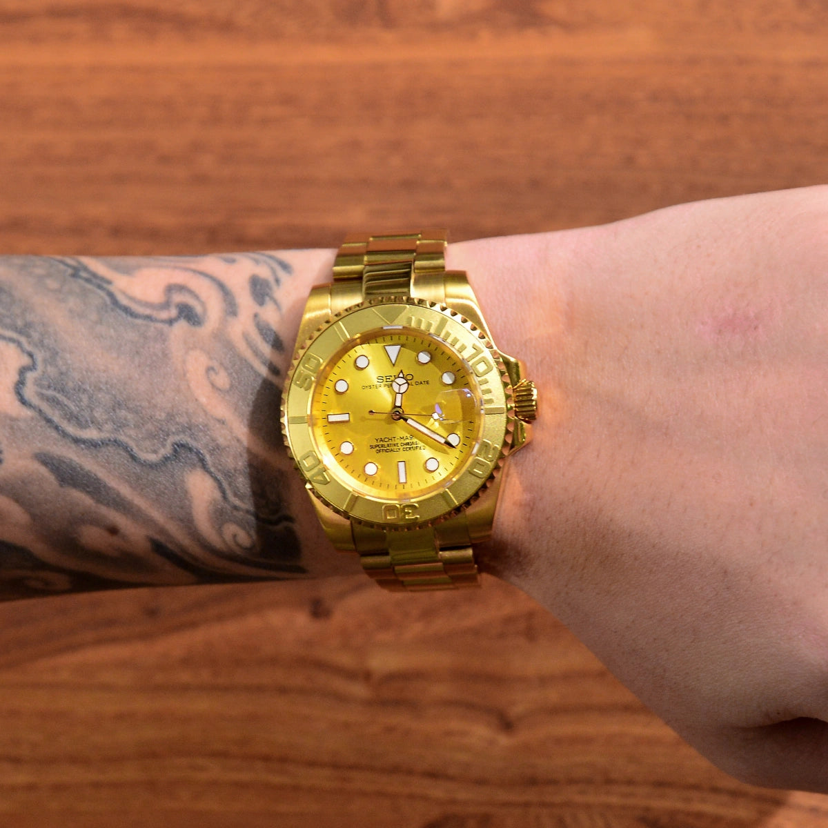 Mod Yacht-Master Gold