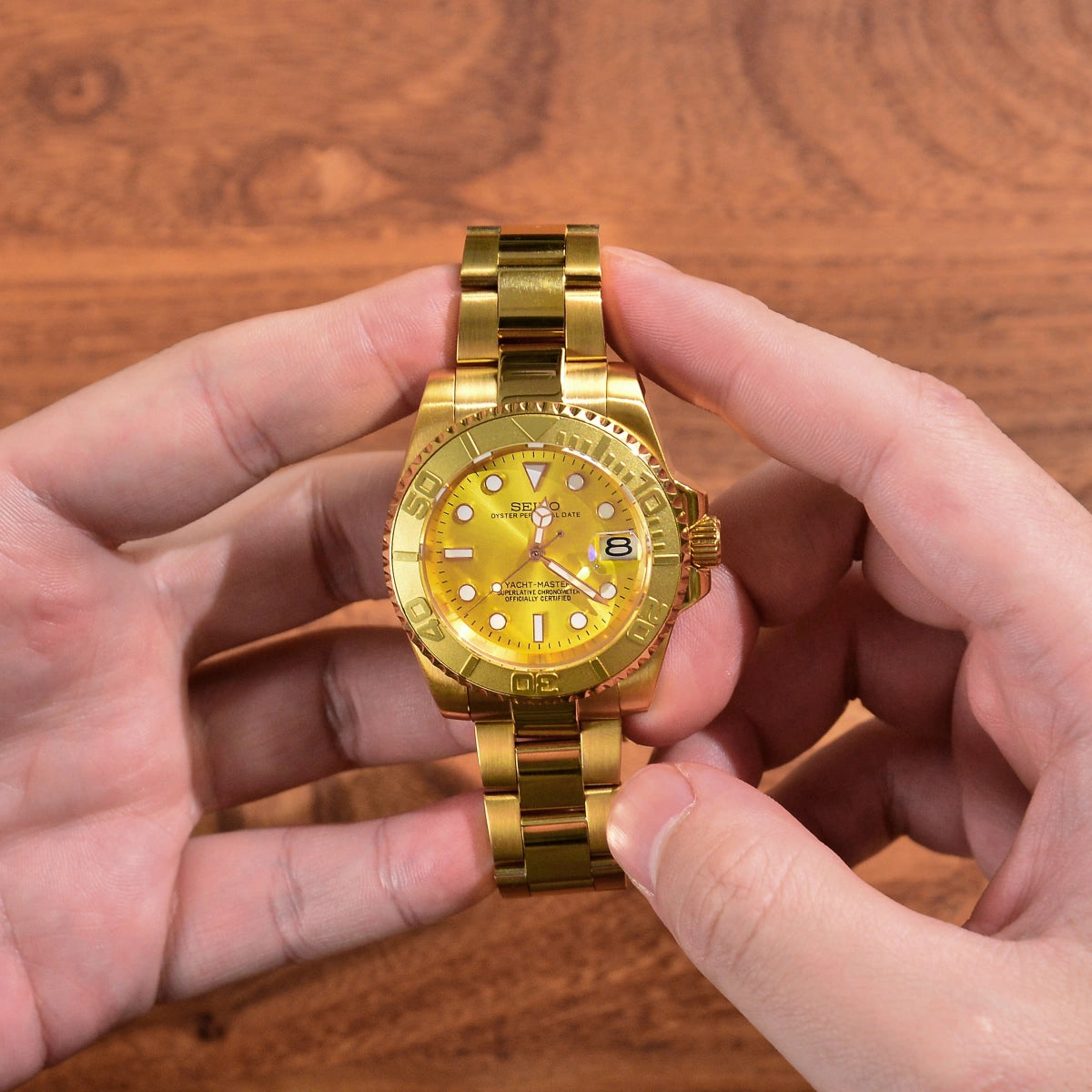 Mod Yacht-Master Gold