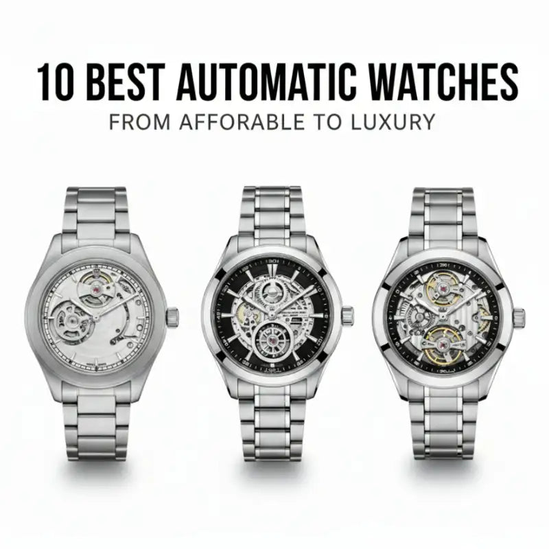 10 Best Automatic Watches: From Affordable to Luxury (2026) USAMODWATCH