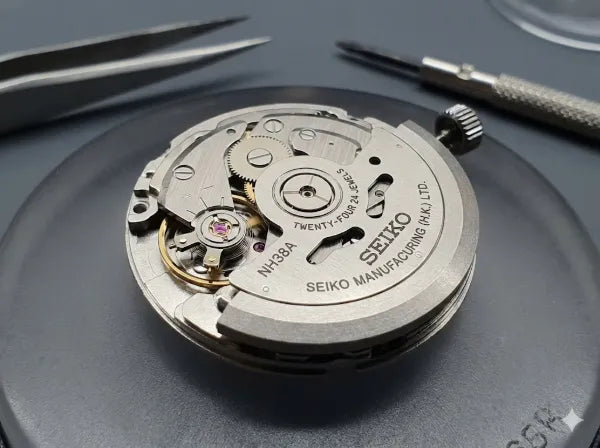 Seiko NH38 Movement: The Skeleton Display Automatic USAMODWATCH