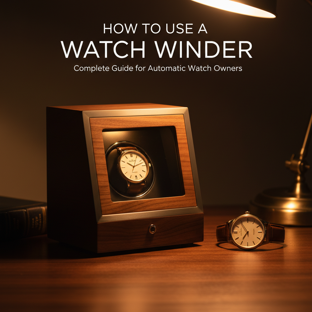 How to Use a Watch Winder: Complete Guide for Automatic Watch Owners ...