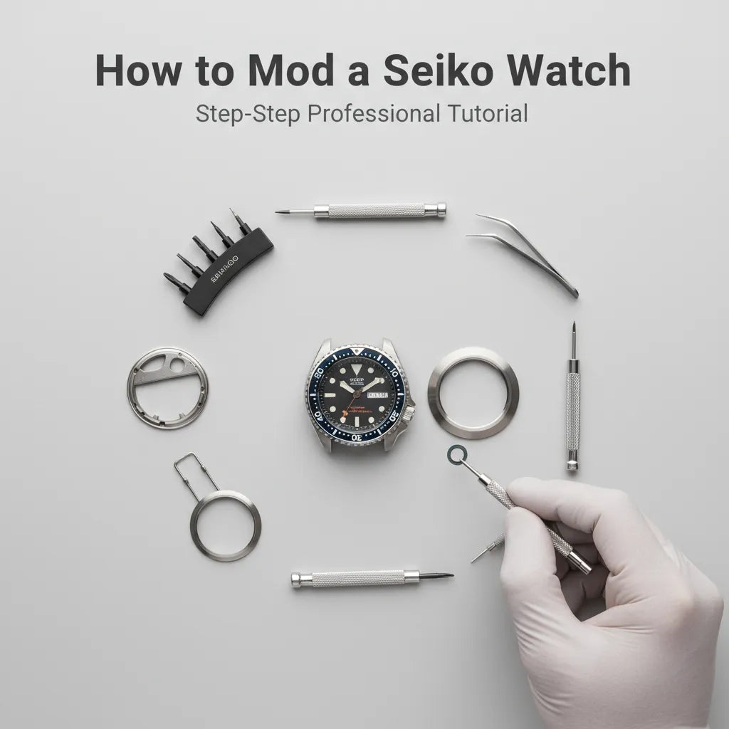 How to Mod a Seiko Watch: Complete Step-by-Step Tutorial (2025) USAMODWATCH