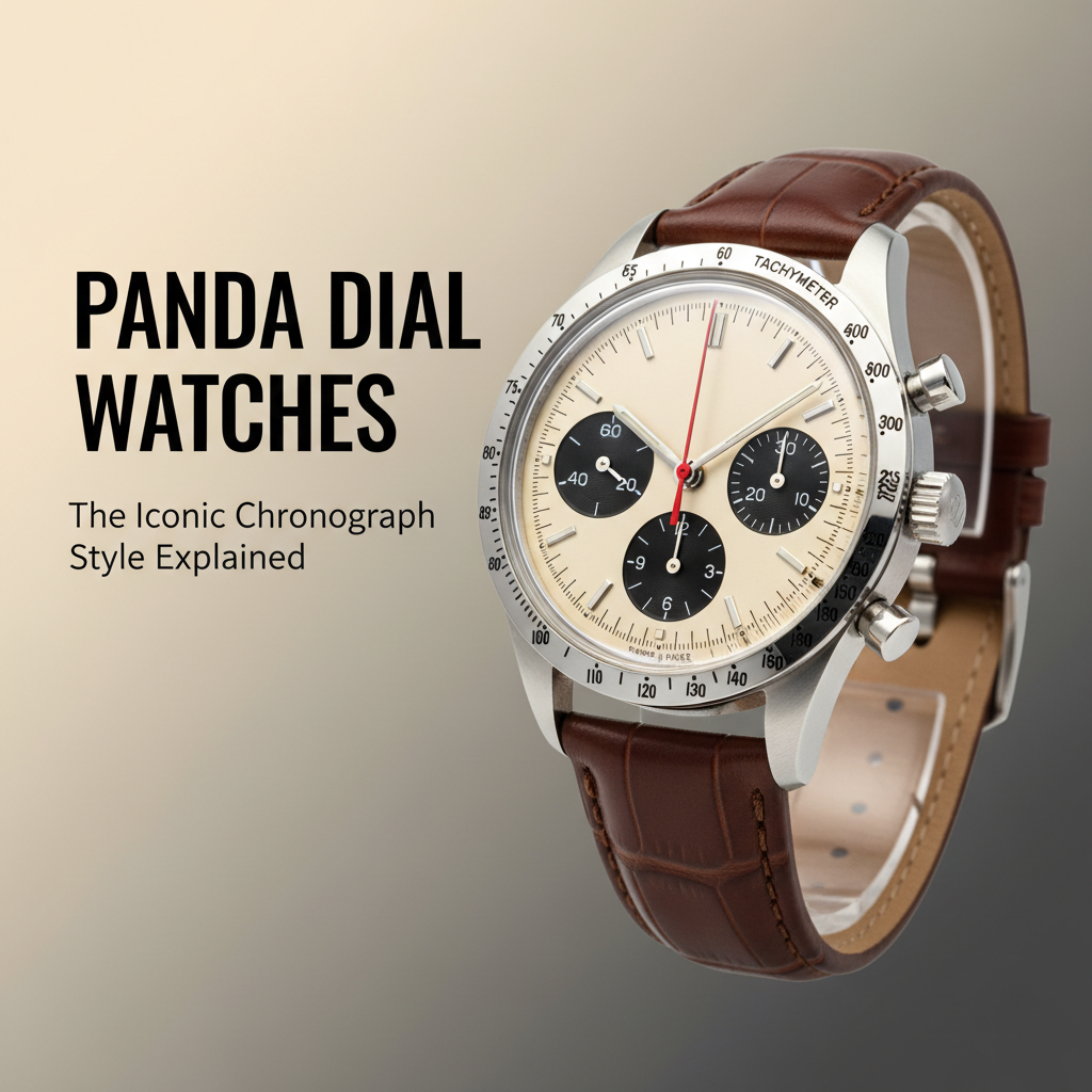Panda Reloj Panda Dial Watches: The Iconic Chronograph Style Explained USAMODWATCH