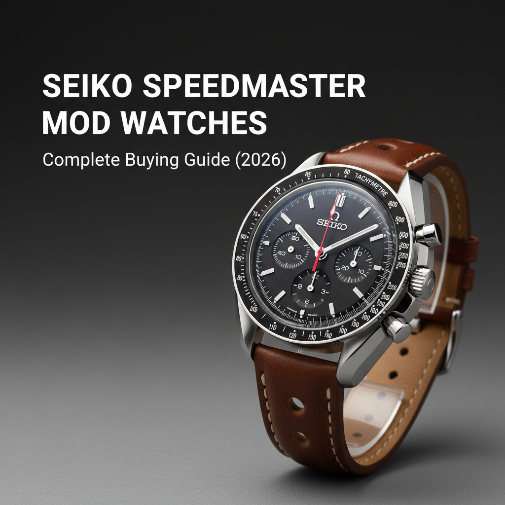 Seiko Speedmaster Mod Watches: Complete Buying Guide (2026) USAMODWATCH
