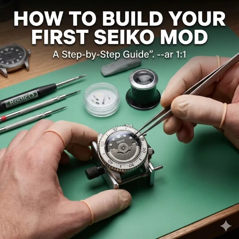 How to Build Your First Seiko Mod: A Step-by-Step Guide USAMODWATCH