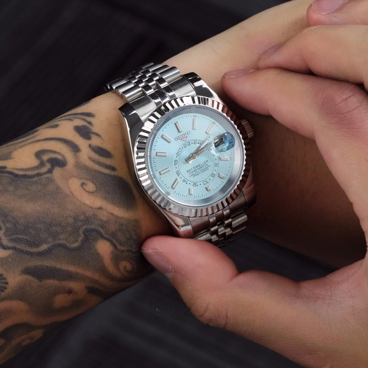 Mod Sky-Dweller Sky Blue
