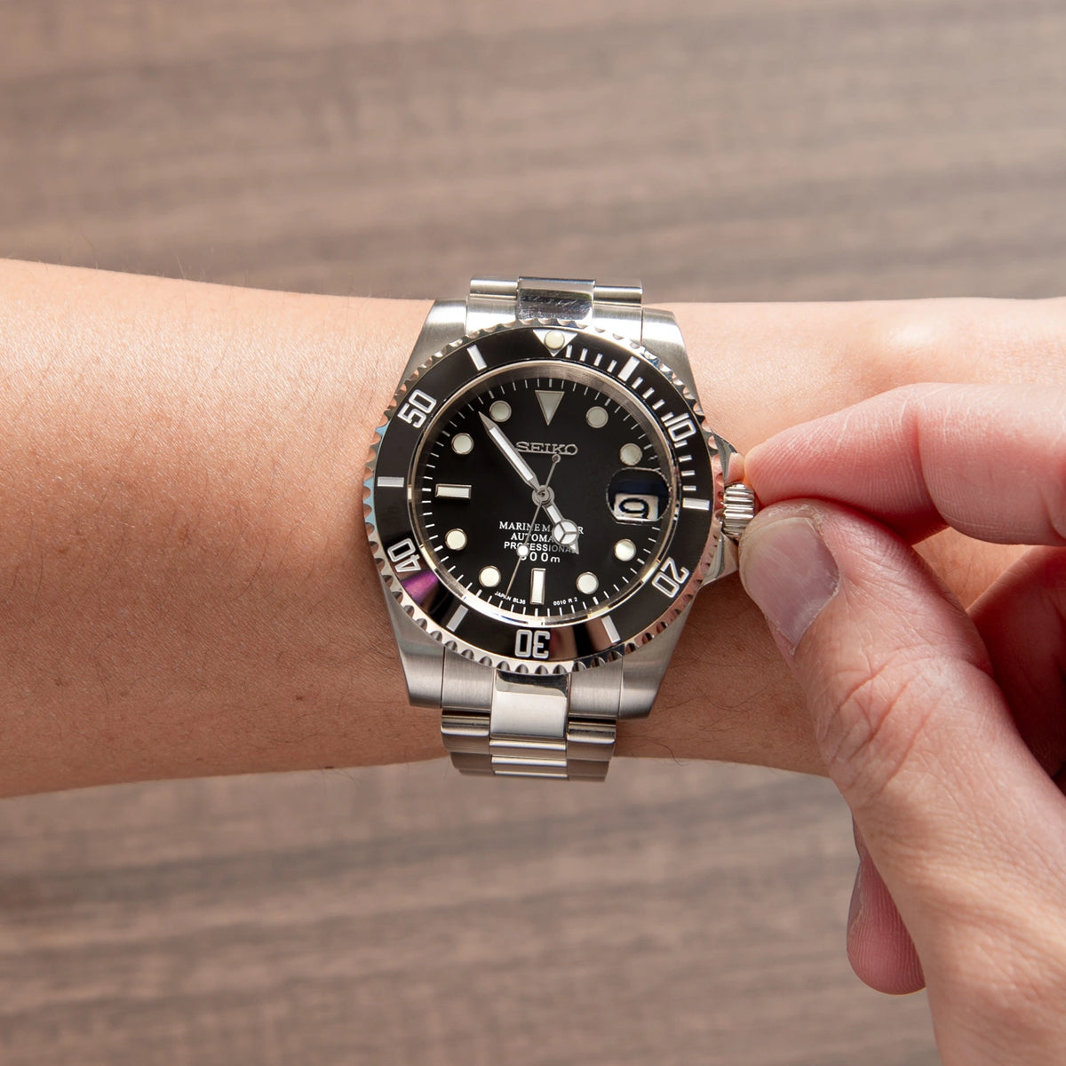 Mod Submariner Black