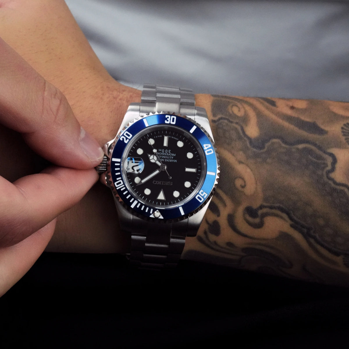 Mod Submariner Smurf