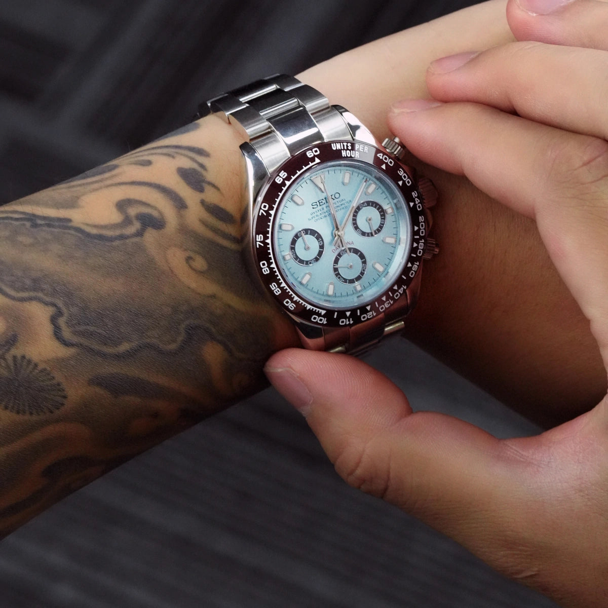 Mod Daytona Silver Ice Blue
