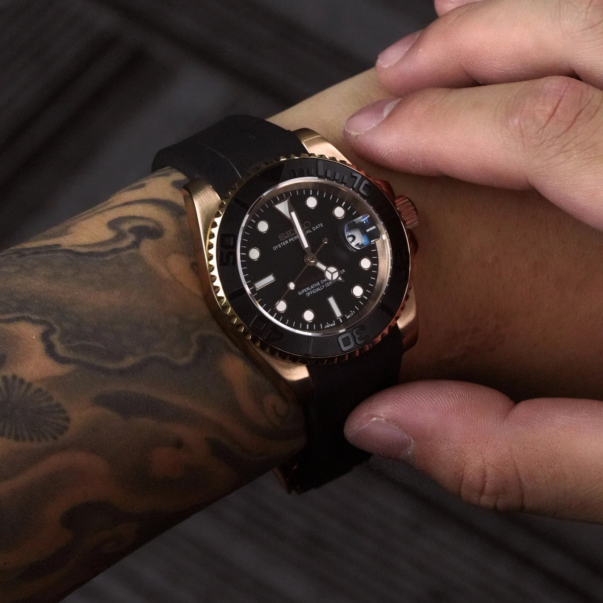 Mod Yacht-Master Rose Gold II