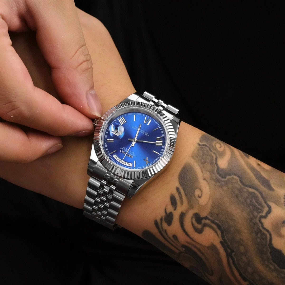 Mod Day-Date Blue