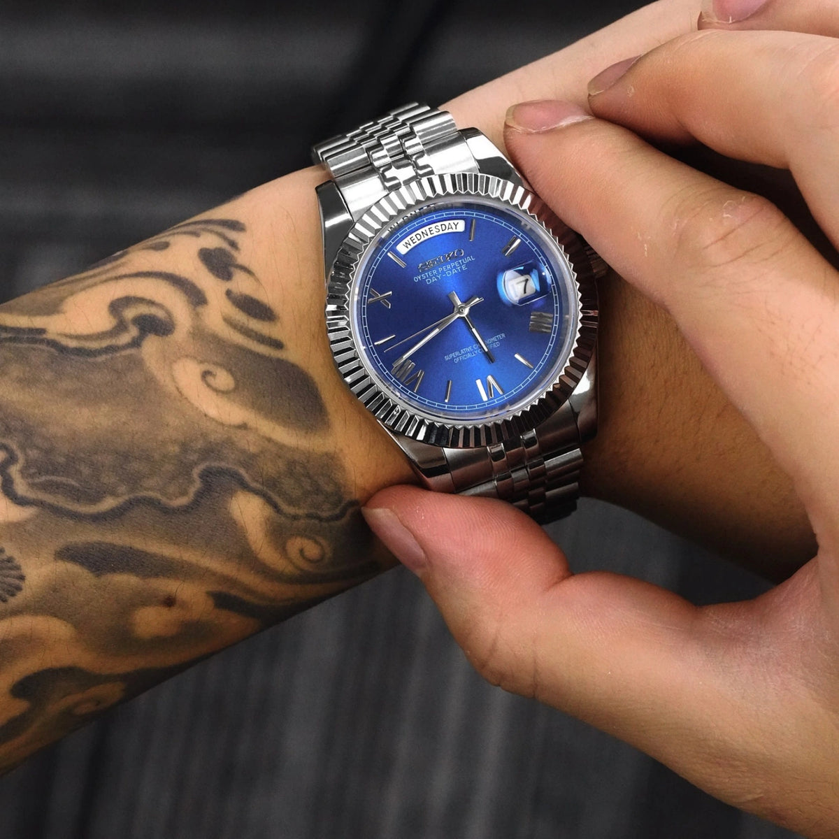 Mod Day-Date Blue