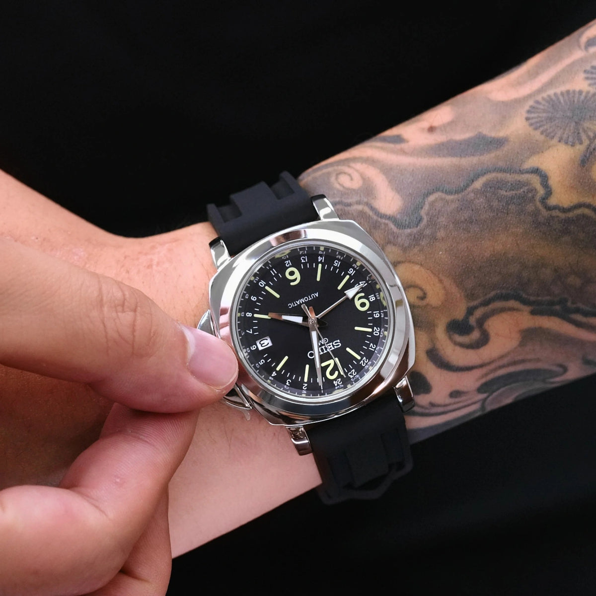 Mod Luminor Black - Pilot GMT