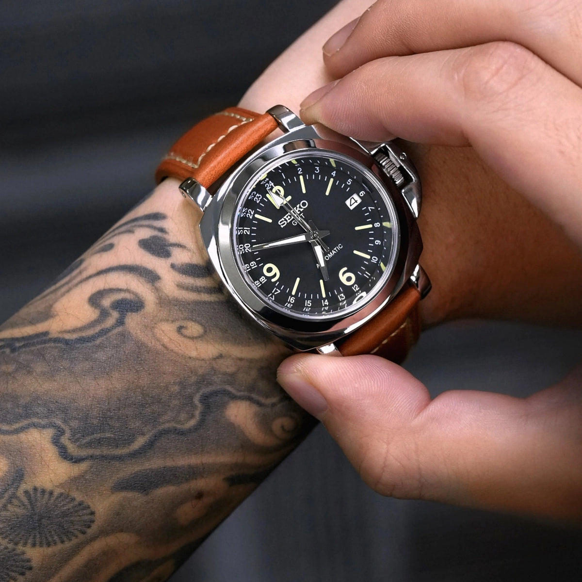 Mod Luminor Brown - Pilot GMT