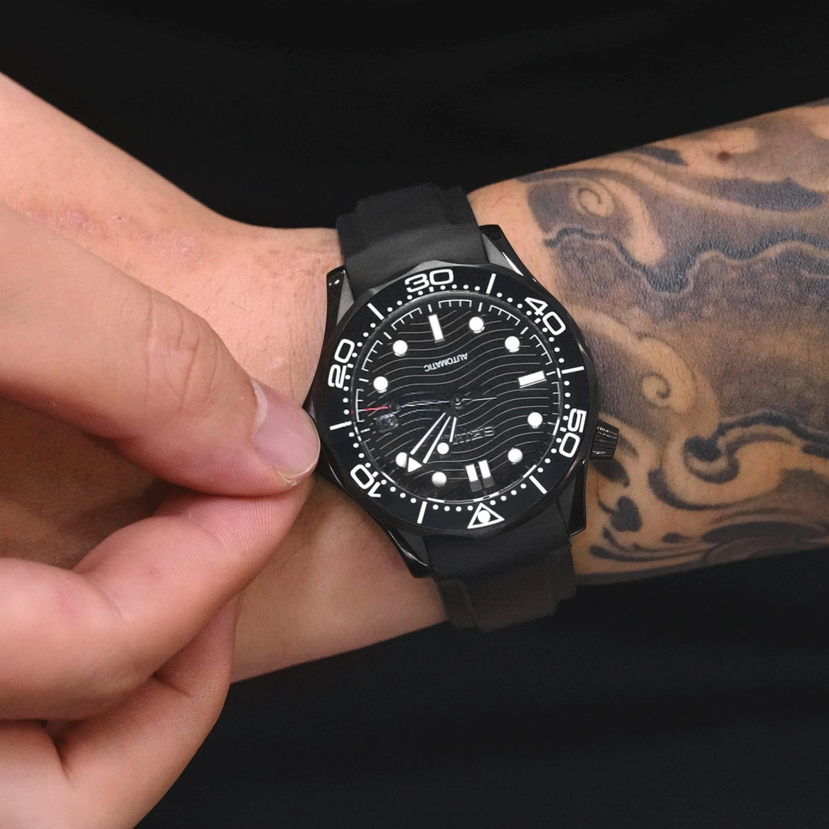 Mod Seamaster Black Wave II