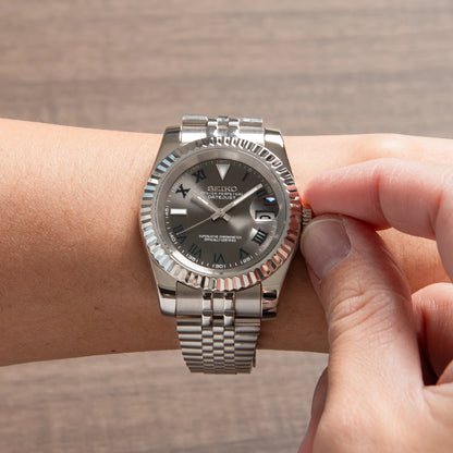 Mod Datejust Wimbledon Gray