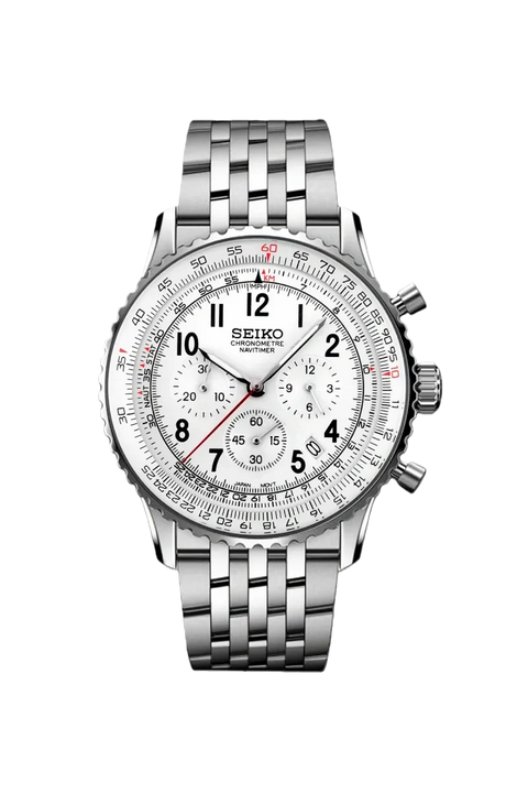 Mod Navitimer Silver