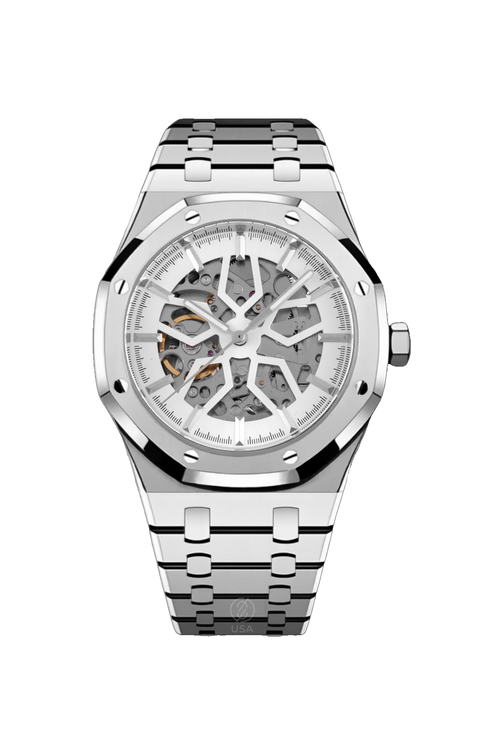Mod Royal Oak White Edition USAMODWATCH