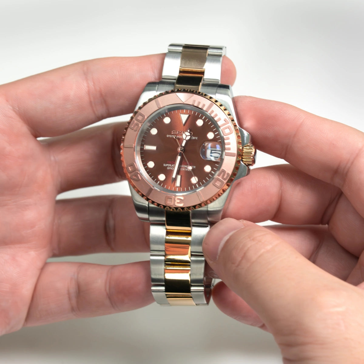 Mod Yacht-Master Two-Tone Rose Gold