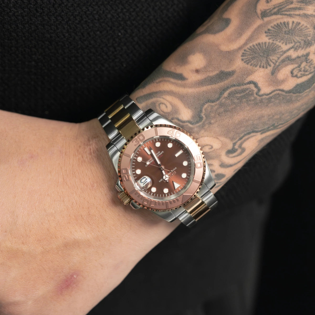 Mod Yacht-Master Two-Tone Rose Gold